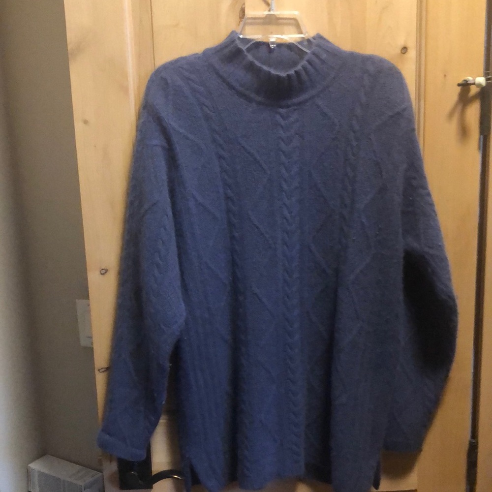 Talbots soft angora/lambs wool sweater.